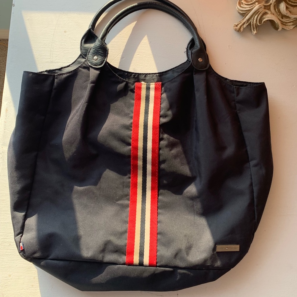Tommy Hilfiger tote bag red stripe